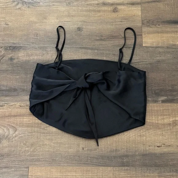 Artizia Sunday Best Tie Silky Tank - Picture 2 of 3